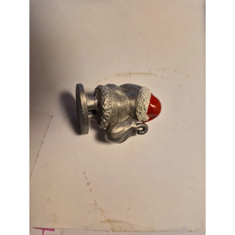 5 Pcs of Pewter Mini Figures 2 In. Tall 1 In Wd 1980's Vtg 2 Shelf Sitters